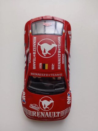 Coche Scalextric Renault Megane Team #8 Rojo