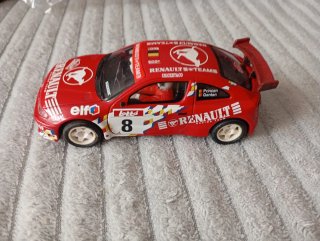 Coche Scalextric Renault Megane Team #8 Rojo