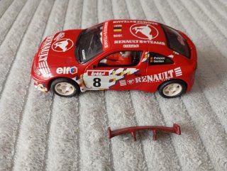 Coche Scalextric Renault Megane Team #8 Rojo