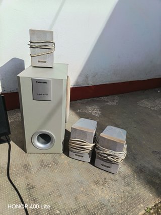 Equipo de Música Panasonic - Altavoces + subwoofer
