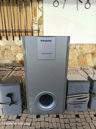 Equipo de Música Panasonic - Altavoces + subwoofer