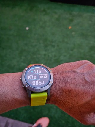 Garmin Fenix 6 Pro Sapphire Arancione