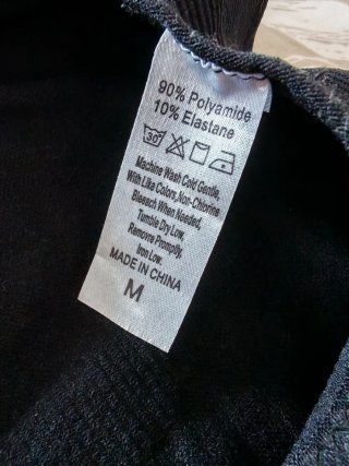 Faja reductora con abertura