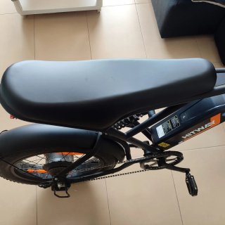 Bicicleta Eléctrica Fat Bike Negra Sabadell, BCN