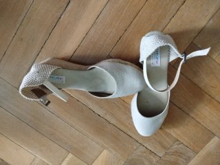 Alpargatas Beige Mujer.