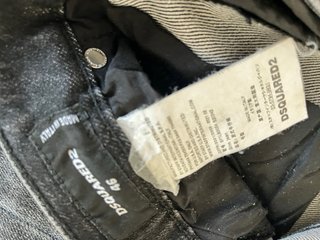 DSQUARED2 Pantalón Corto Vaquero  negro Talla 38