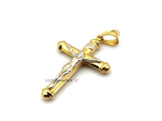 crucifijo oro 18k