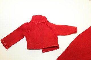 Conjunto Nancy Rojo Años 70 Original