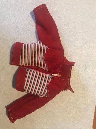 Conjunto Nancy Rojo Años 70 Original