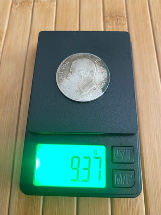 Moneda 2 Pesetas 1881 Alfonso XII Plata