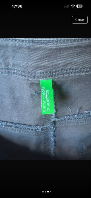 Pantalón Vaquero Azul Marino