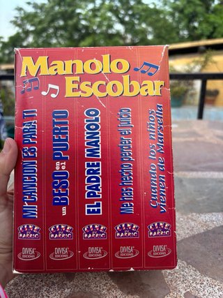 Colección VHS Manolo Escobar - Cine de Barrio