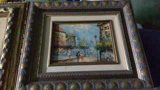 2 Quadri ad Olio di P. Winson e altro autore