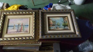 2 Quadri ad Olio di P. Winson e altro autore
