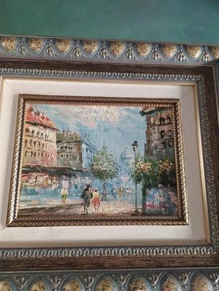 2 Quadri ad Olio di P. Winson e altro autore
