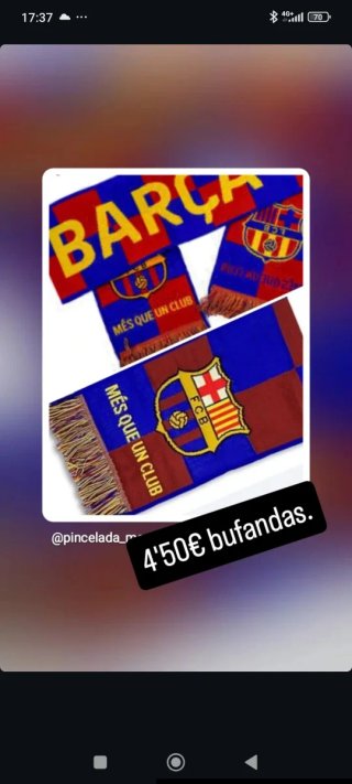 Bufanda FC Barcelona Més que un club