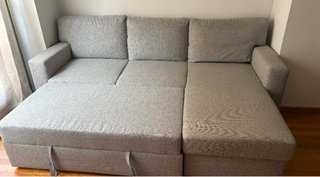 Sofá cama BARSLOV 3 plazas con arcón