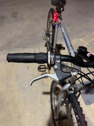 Bicicleta rockrider Schrider Plata
