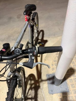 Bicicleta rockrider Schrider Plata