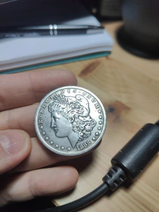 Dólar Plata Morgan 1888
