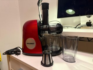 Extractor de zumos Housnat rojo
