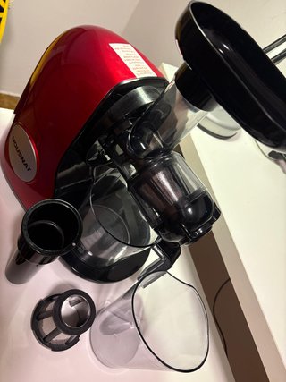 Extractor de zumos Housnat rojo
