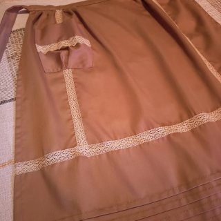 Delantal Baturra/Huertana Beige
