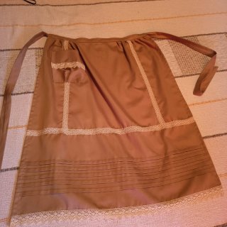 Delantal Baturra/Huertana Beige