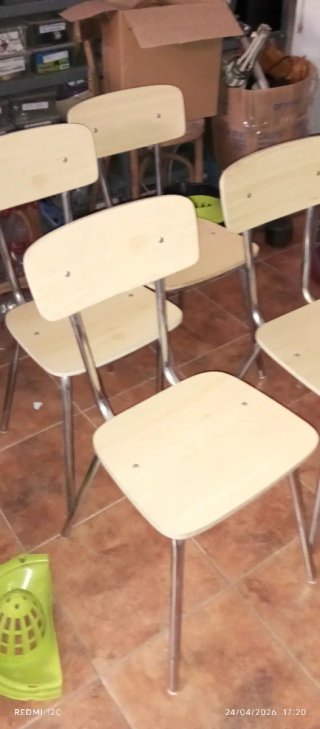 4sillas cocina en buen estado