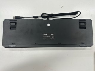 Teclado LESUD RGB Negro