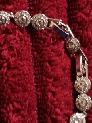 Collar Swarovski Dorado