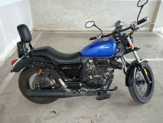 Macbor Rockster Flat 125cc Azul/Negro