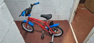 Bicicleta Patrulla Canina Roja