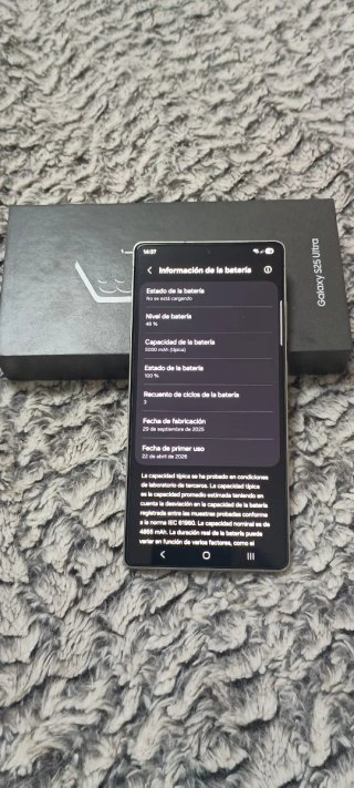 Samsung Galaxy S25 Ultra cambio por movil android