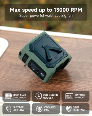 Ventilatore Portatile da Vita