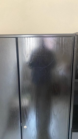Mueble de oficina negro
