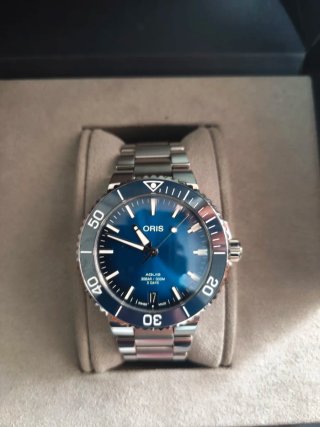 Reloj Oris Aquis Calibre 400 Azul