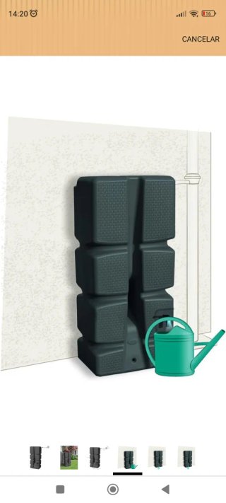 Recuperador de agua 310L