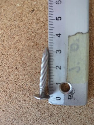 Clavos aluminio cabeza plana