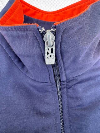 Giubbotto vintage Nike unisex blu arancione