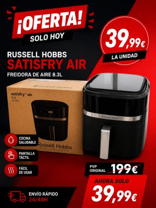 Freidora de aire Russell Hobbs 8.3L