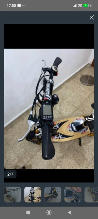 Patín Scooter IMR Negro