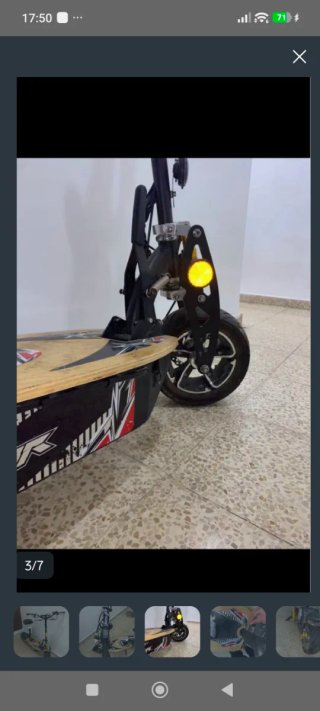 Patín Scooter IMR Negro