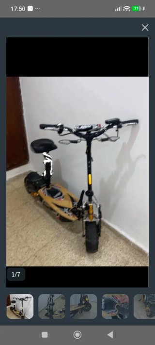 Patín Scooter IMR Negro