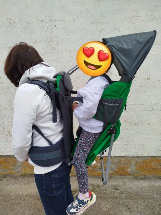 Mochila Portabebés Montaña hasta 15kg