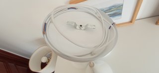Moderna lámpara de techo blanca