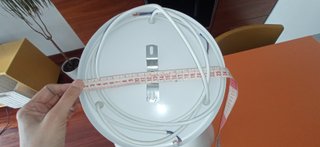 Moderna lámpara de techo blanca