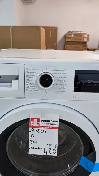 Lavadora Nueva Bosch Serie 4 8KG con garantía.