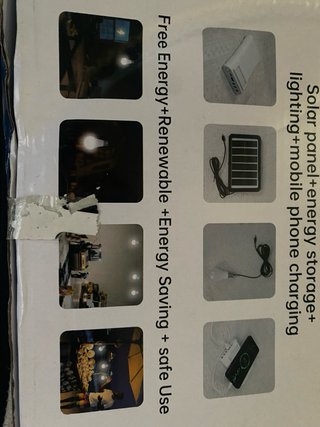 Kit Solar 3 Bombillas + Placa