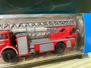 Camión Bomberos Roco Magirus "m" H0 1349